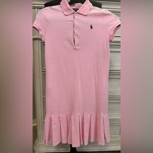 Polo by Ralph Lauren Blue Label Pink Kids Dress - Size L 12-14